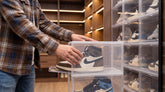 Sneaker Storage Showdown: Acrylic Walls vs. Clear Stackable Boxes