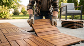 DIY Patio Makeover: Testing Interlocking Wood Deck Tiles