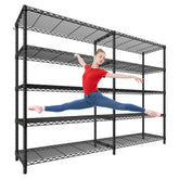 72"W Storage Shelves Load 1750LBS Wire Shelving Unit