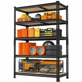 72" H Garage Shelving Heavy Duty 1500 LBS