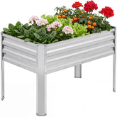 Galvanized Raised Garden Bed with Legs 4x2x3ft