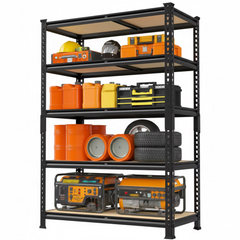 72" H Garage Shelving Heavy Duty 1500 LBS