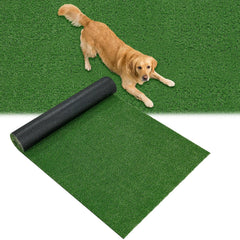 TrumanPick Artificial Grass Turf 6.5 x 10 Ft Waterproof Fake Grass Rug Indoor Outdoor Garden Lawn Mat Fake Grass Rug for Pets, 0.4"H