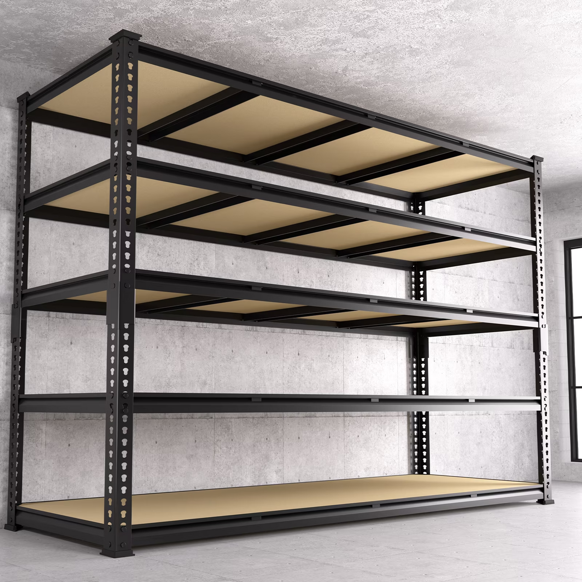 Garage Shelving Unit 60"W x 24"D x 72"H