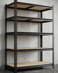 TrumanPick 72"H Garage Shelving Unit Heavy Duty 1500LBS 5 Tier Storage Shelves Adjustable Shelf Rack for Garage Pantry Closet 36"W x 12"D x 72"H